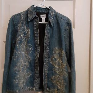 CHICO'S JACKET SIZE 0